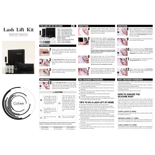 Lash Lift Kit 